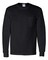 Gildan® Ultra Cotton Crewneck Long Sleeve Pocket T-Shirt - 2410